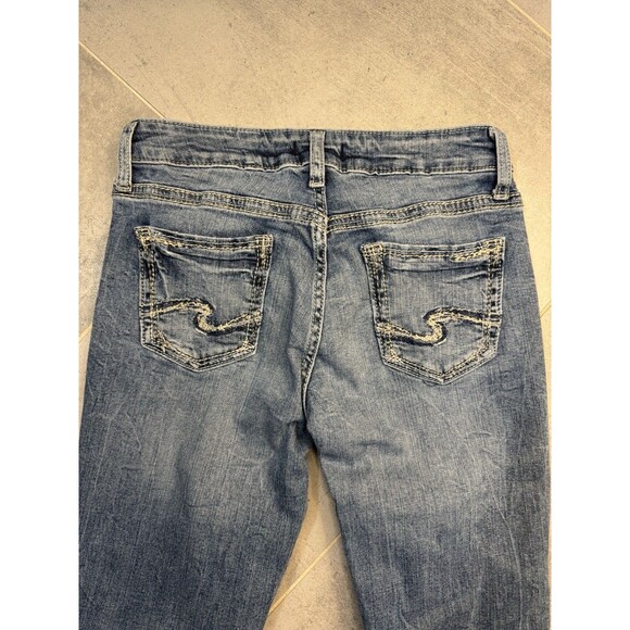 Silver Jeans Suki Slim Boot Women's Medium Wash Denim 26X31 - Picture 1 of 12